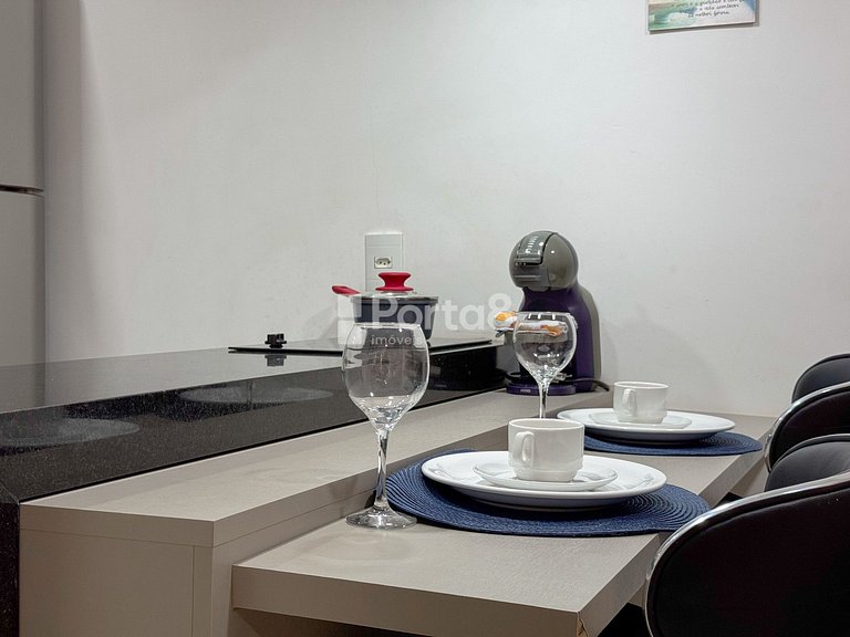 DuoJK 12oA Espaço Prático, Bem Localizado!